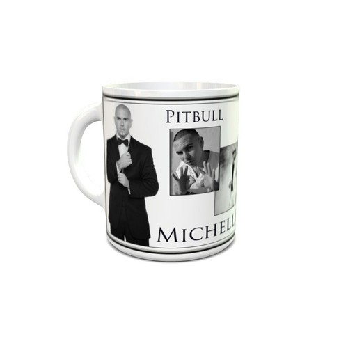 Pitbull personalised mug - pitbull,