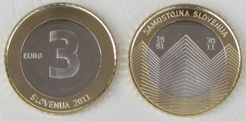 Euro slovenia moneta - euro,