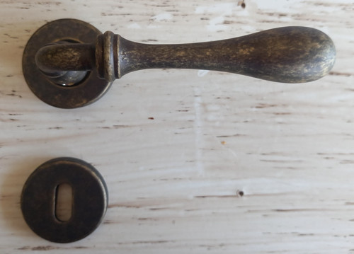 Maniglie bronzo - (coppia),