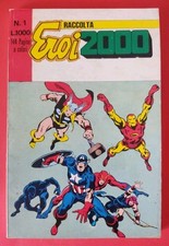 Raccolta Eroi 2000 n.1 Editoriale Corno 1982