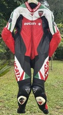 Dainese Ducati 996 SBK Carl Fogarty Leather Suit Size 50 52 Foggy RESTORED