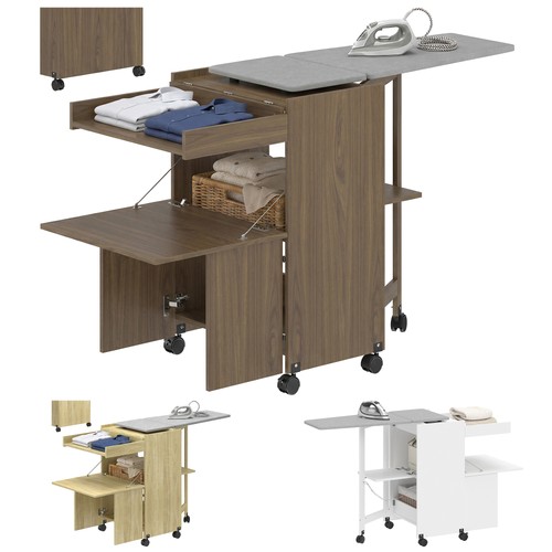 Homcom armadio asse stiro - asse,
