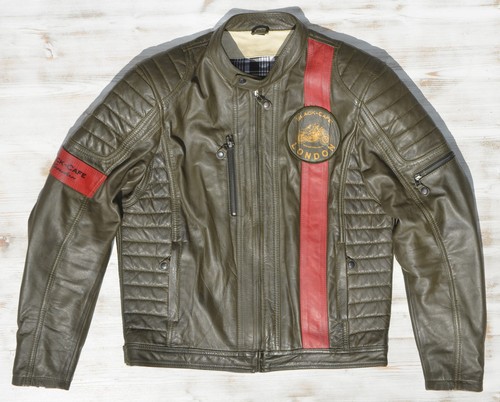 Giacca moto black cafe - giacca,