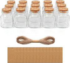 Set Barattolini Vetro Piccoli