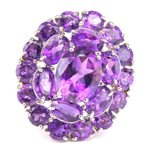 Anello ametista lilla - in,
