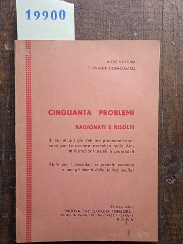 Cinquanta problemi ragionati - , e