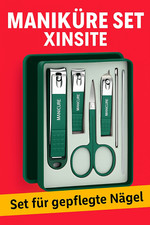 Set manicure 6 pezzi acciaio