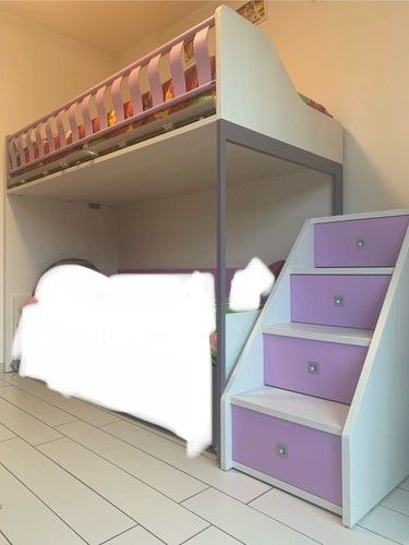 Letto soppalco moretti compact - soppalco,
