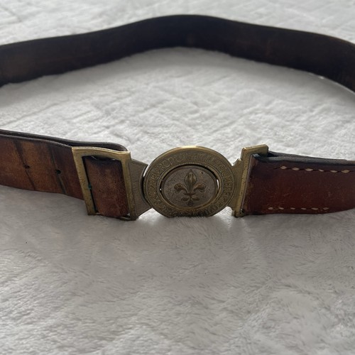 Vintage swiss scout belt - swiss,