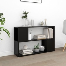 Libreria Nera 100x24x63 cm in