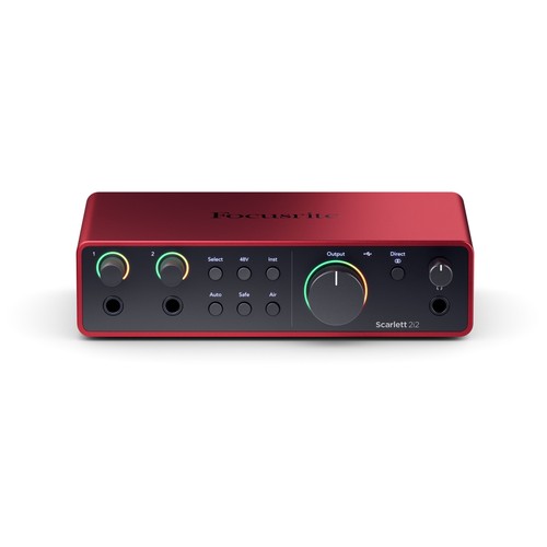 Focusrite scarlett 2i2 - 2i2, 4a