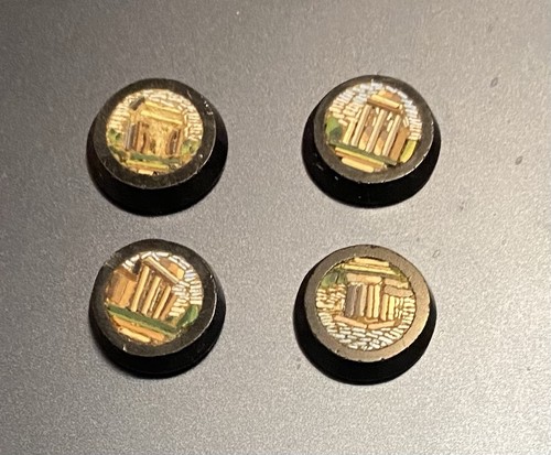 Antico micro mosaico scene