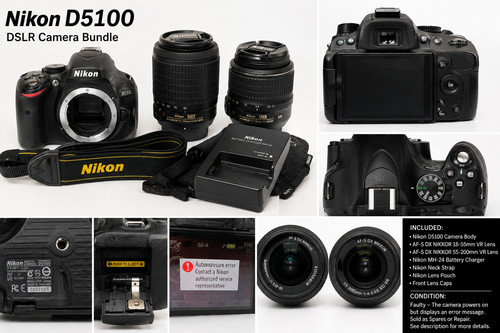 Pacchetto fotocamera nikon - pacchetto,