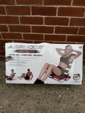 AB Rocket Twister Macchina per Esercizi Addominali 3 Livelli Resistenza Rafforza Nucleo