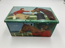 Scatola In Latta Bauletto Con