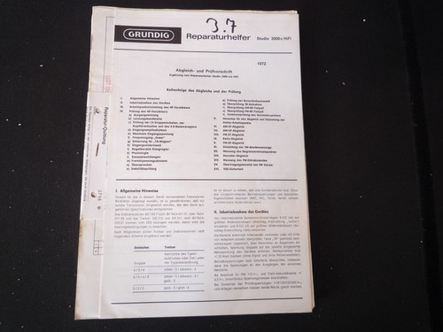Manuale servizio originale - servizio,