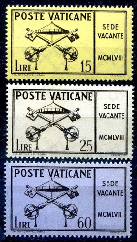 Vaticano 1958 sede - 1958,