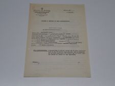 VOLKSWAGEN 15/AB 1 MAGGIOLINO CABRIOLET  CERTIFICATO DI OMOLOGAZIONE 1970 (131)