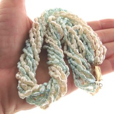 Collana di perle biwa barocche