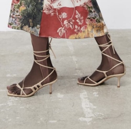 Zara leather sandals us - zara,