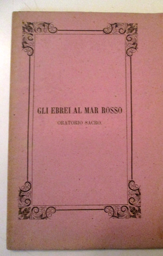 Gli ebrei mar rosso o - mar,