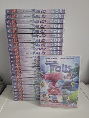 Trolls holiday dvd - x24, bundle
