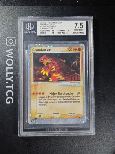 Groudon 002 promo pokemon - groudon,