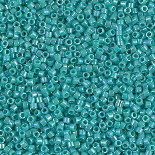 Db0166 perline turchese opaco - turchese,