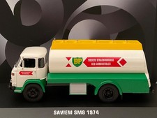 SAVIEM SM8 BP TANKER TRUCK SOCIETE STRASBOURGOISE DES COMBUSTIBLES 1974 1/43 IXO