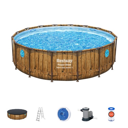 Piscina fuori terra - , tonda