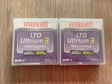 Nuovo/New set 2x Maxell LTO