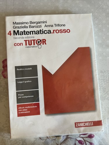 Matematica rosso vol con - matematica.rosso, vol.4