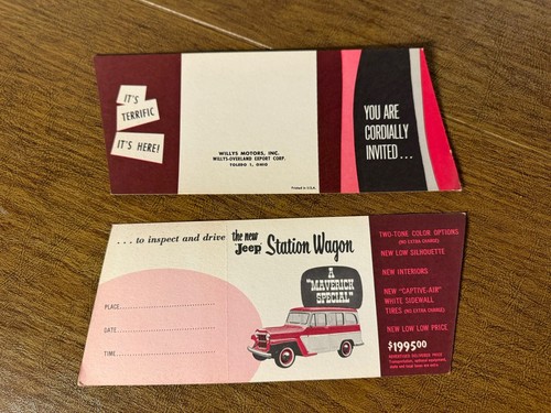 Brochure pubblicitaria vintage - pubblicitaria,