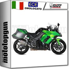 MIVV 2 SCARICO OMOLOGATO CAT-OEM SUONO INOX C KAWASAKI Z 1000 Z1000 SX 2019 19