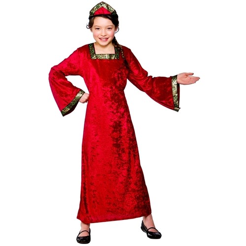 Costume vestito bambina tudor - costume,