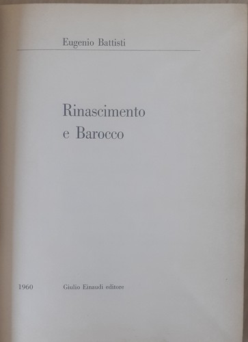 Eugenio battisti - eugenio,