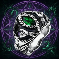 Anello Serpente con Pietra