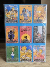 Cartes The Simpsons Matt Groening Pokémon Style