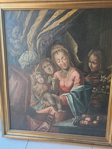 Sacra famiglia del - sacra, 1500