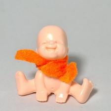 Paciocchini Mini Figure Giochi Preziosi Lil Babies Vintage PVC Orange Dress