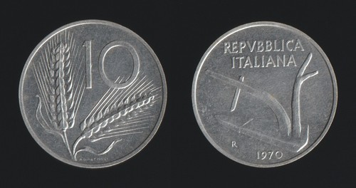 Lire 1970 spighe - 1970,