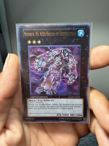 Yugioh numero golem acido - yugioh,