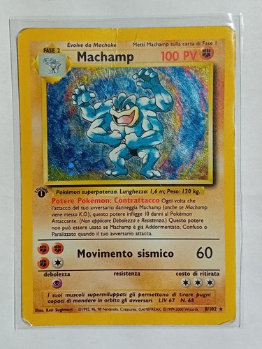 Machamp holo set base ita - base,