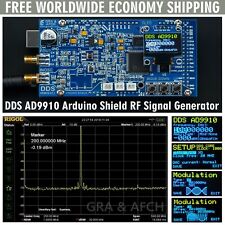 DDS AD9910 Arduino Shield 600 MHz 1.5GSPS Generatore di segnale RF AM FM SWEEP TCXO
