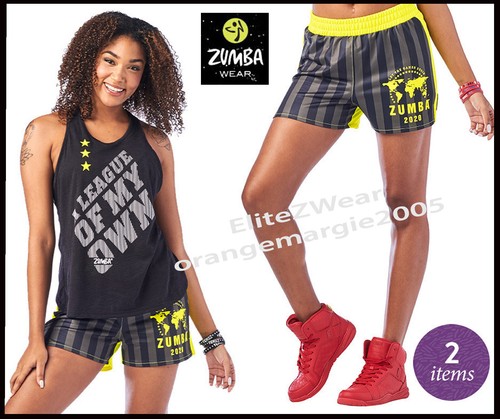 Zumba logo shorts canotta - shorts,
