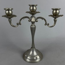 3 Flame Pewter 95 Hand Beaten