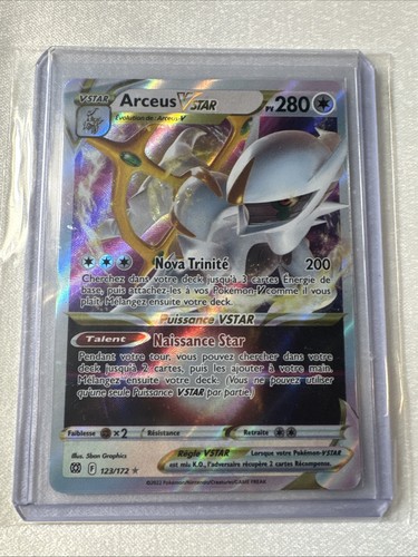 Carte pokémon arceus - pokémon,