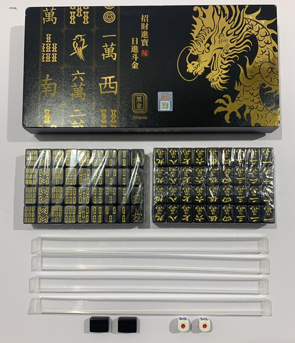 Mah jong set mini gioco - set,