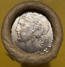 RARO ROTOLINO ROTOLO 50pz MONETA ITALIANA 100 LIRE FORMATO PICCOLO 1990 PICCOLE