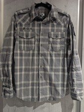 Camicia FOX Vintage Y2K Grigio